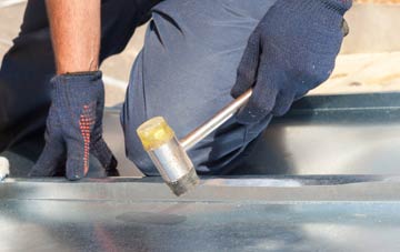 Common Side metal flat roofing repairs