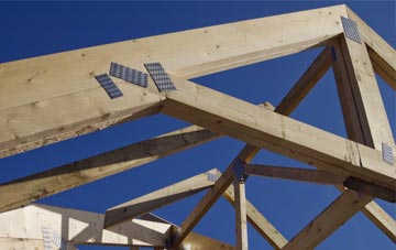 Common Side roof trusses for new builds and additions