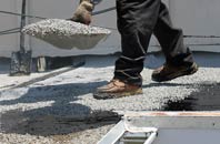 find rated Common Side flat roofing replacement companies